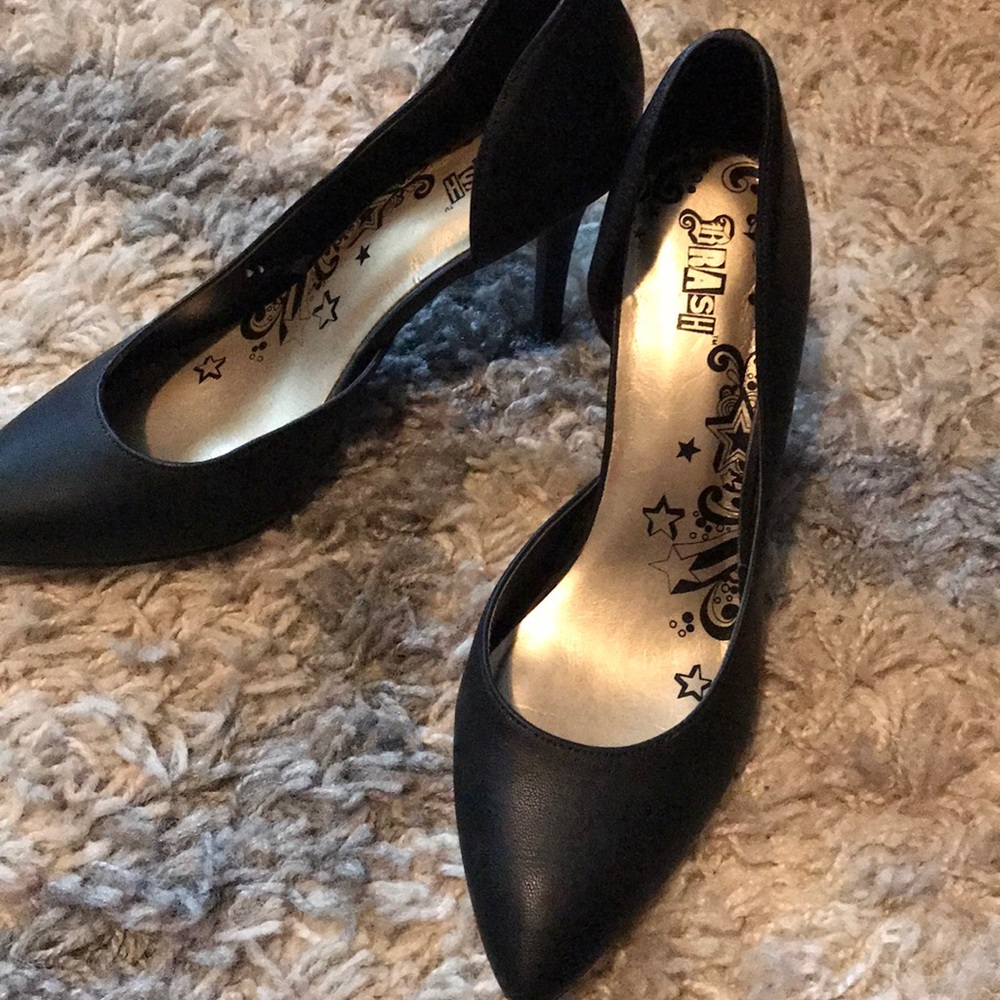 Black heels